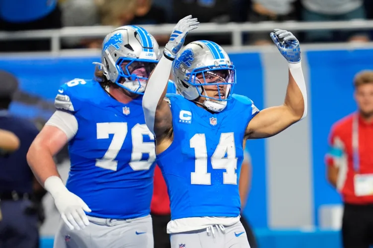Lions look to bring back explosive plays after they were limited in win over Jets